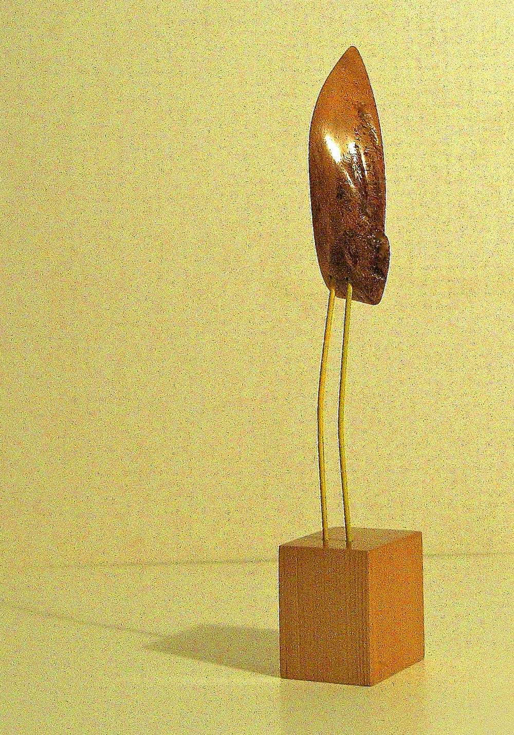 Knot Bird wood carving sculpture